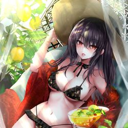 This is a pixiv picture whose title is Lemon.