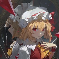 This is a pixiv picture whose title is 79日目,フランドール・スカーレット.