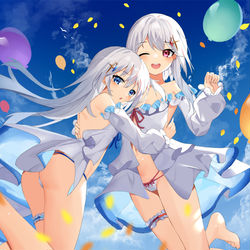 This is a pixiv picture whose title is 姐妹的生日派对！.