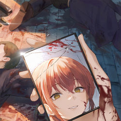 This is a pixiv picture whose title is Makima.