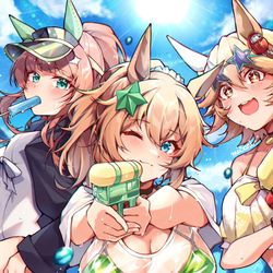 This is a pixiv picture whose title is 熱冷まし隊💦.
