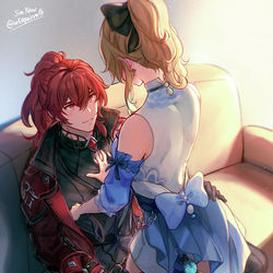 This is a pixiv picture whose title is Indulgence.