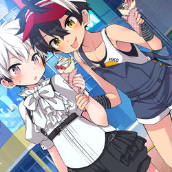 This is a pixiv picture whose title is よその子夏服デザイン！.