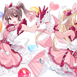This is a pixiv picture whose title is 【お仕事】さくらんぼキッス～爆発だも～ん～コラボMVイラスト.