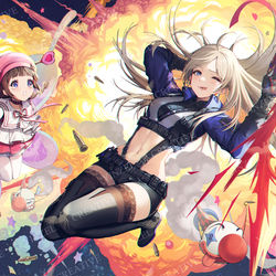 This is a pixiv picture whose title is CrossFire-エプリルフール.