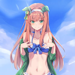 This is a pixiv picture whose title is ど…どうですか…///.