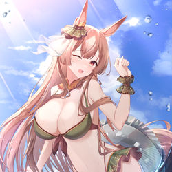 This is a pixiv picture whose title is サトノダイヤモンド.