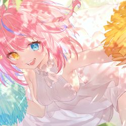 This is a pixiv picture whose title is 胡桃澤ももさん.