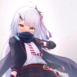 This is a pixiv picture whose title is 水凪ゆい.
