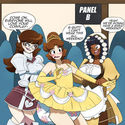 This is a pixiv picture whose title is A Convention you'll never forget.