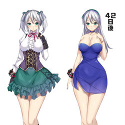 This is a pixiv picture whose title is シエル黒ギャル化.