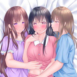 This is a pixiv picture whose title is 「珈琲とココアとホットミルク」.