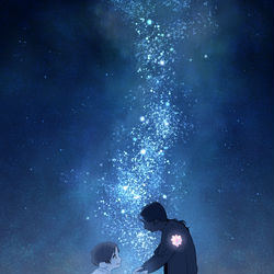 This is a pixiv picture whose title is お待たせ、織姫.