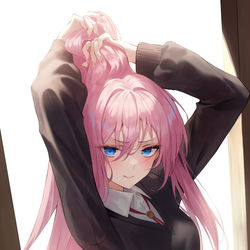 This is a pixiv picture whose title is 式守さん.