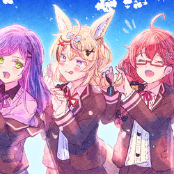 This is a pixiv picture whose title is 🌸.