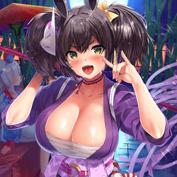 This is a pixiv picture whose title is イナリワン.