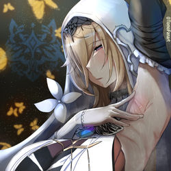 This is a pixiv picture whose title is 聖なるな腋😤.