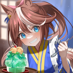 This is a pixiv picture whose title is 和メイドテイオー.