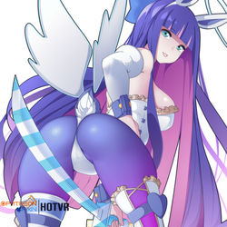 This is a pixiv picture whose title is Stocking bunny drip.