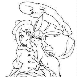 This is a pixiv picture whose title is なきごえ.