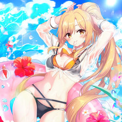 This is a pixiv picture whose title is Sunny Day Vacation (ver.ハル).