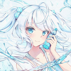 This is a pixiv picture whose title is ラムネ.