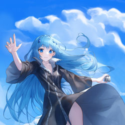 This is a pixiv picture whose title is ブルーベル.