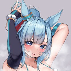 This is a pixiv picture whose title is 水着メジロアルダン.