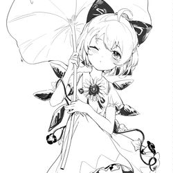 This is a pixiv picture whose title is チルノ.