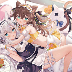 This is a pixiv picture whose title is 夏色フブキ.