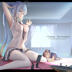 This is a pixiv picture whose title is wonderful morning.