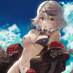 This is a pixiv picture whose title is クロエFA水着!!ヤム.
