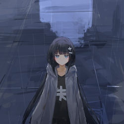 This is a pixiv picture whose title is ロストアンブレラ.