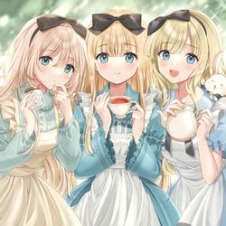 This is a pixiv picture whose title is Alice Alice Alice♡.