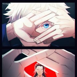 This is a pixiv picture whose title is 呪術廻戦LOG2.
