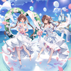 This is a pixiv picture whose title is Brides of the Cove.