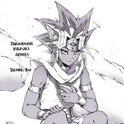 This is a pixiv picture whose title is 遊戯王.