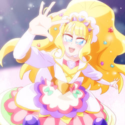 This is a pixiv picture whose title is 輝け！キュアフィナーレ！.
