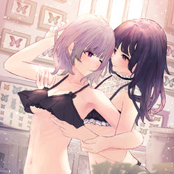 This is a pixiv picture whose title is くすぐったい.