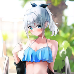 This is a pixiv picture whose title is 目が合う瞬間.
