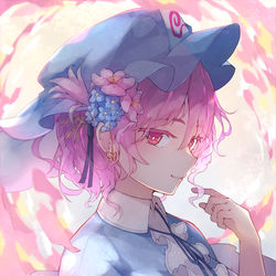 This is a pixiv picture whose title is ゆ 🌸.