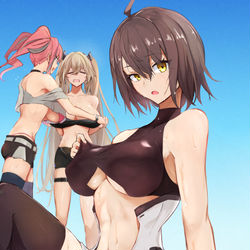 This is a pixiv picture whose title is ボルチモア.