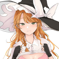 This is a pixiv picture whose title is 魔理沙ちゃん.