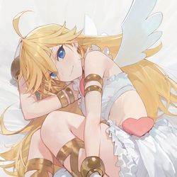 This is a pixiv picture whose title is 84日目,パンティ.