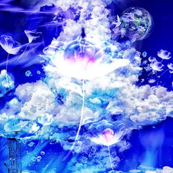 This is a pixiv picture whose title is いつかの蝉の声.