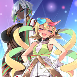 This is a pixiv picture whose title is トラブル・サニー.
