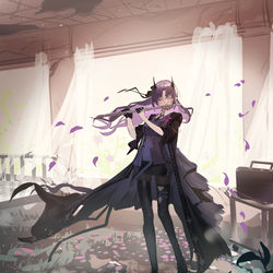 This is a pixiv picture whose title is 濯塵ハイビスカス.