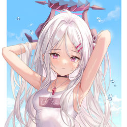 This is a pixiv picture whose title is ♡.