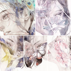 This is a pixiv picture whose title is 7/20~25 真夏の夜の夢展.