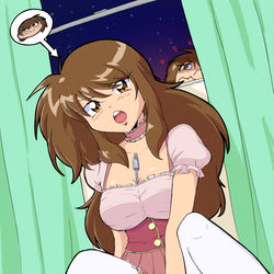 This is a pixiv picture whose title is Kevin x Angela.